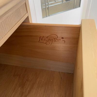 Lexington Blonde 2 Drawer Side Table