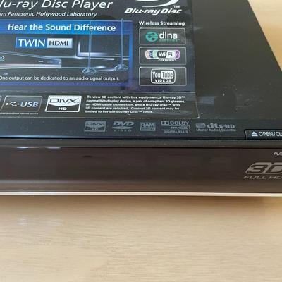 Panasonic DMP- BDT300 Blue- Ray/ DVD Player.