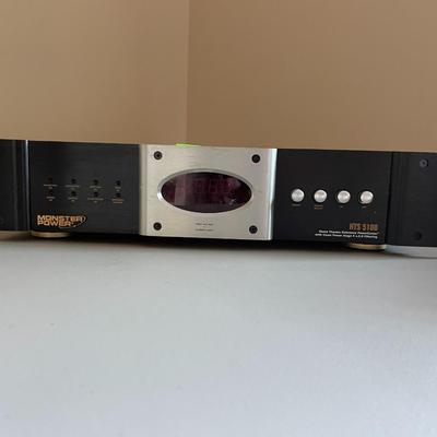 Monster Power HTS 5100 AC Power Line Conditioner; HTS 5100 Black