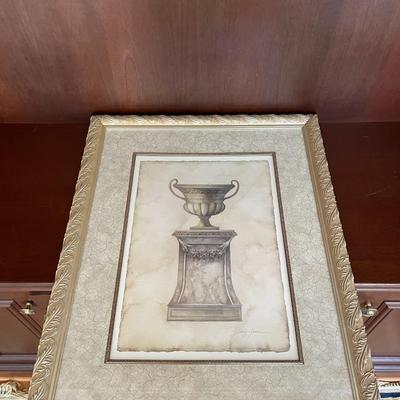Emily James Custom Framed Urn Print
