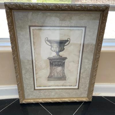 Emily James Custom Framed Urn Print