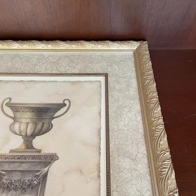 Emily James Custom Framed Urn Print