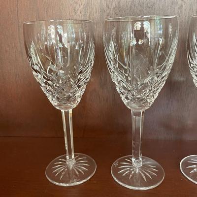 (5pc) Waterford Crystal Araglin Stemware