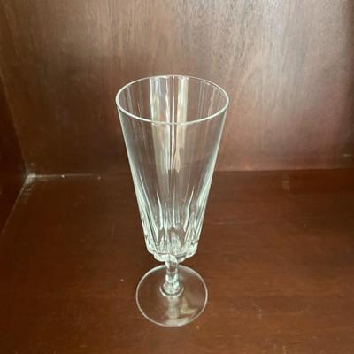 Versailles Cristal D'Arques-Duramd Champagne Flutes. Set of 8