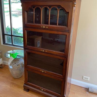 Lexington Furniture Cherry Wood Barrister Bookcase