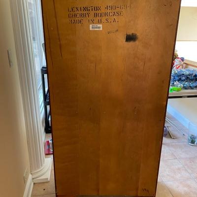 Lexington Furniture Cherry Wood Barrister Bookcase