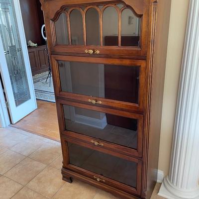 Lexington Furniture Cherry Wood Barrister Bookcase