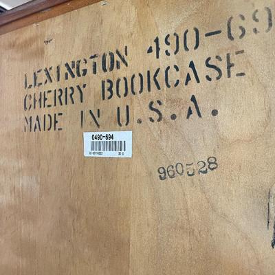 Lexington Furniture Cherry Wood Barrister Bookcase