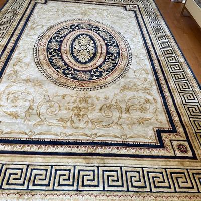 Hand Woven Silk Rug.