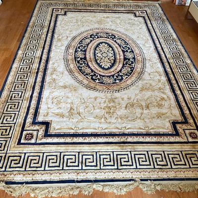 Hand Woven Silk Rug.