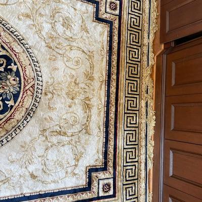 Hand Woven Silk Rug.