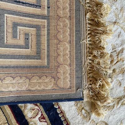 Hand Woven Silk Rug.