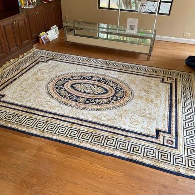 Hand Woven Silk Rug.