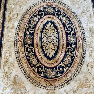 Hand Woven Silk Rug.