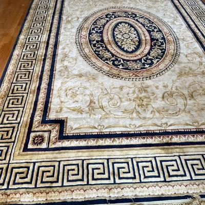 Hand Woven Silk Rug.