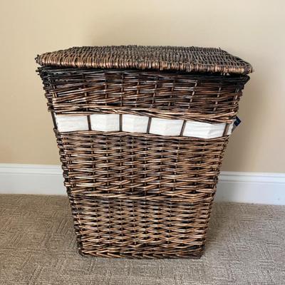 Wicker Laundry Basket