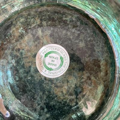 Royal Caribbean Martini Glass by Kosta-Boda and Vintage Casa Cuadra Vintage Glass Catchall