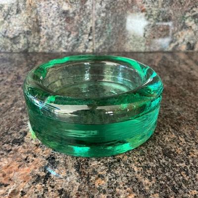 Royal Caribbean Martini Glass by Kosta-Boda and Vintage Casa Cuadra Vintage Glass Catchall