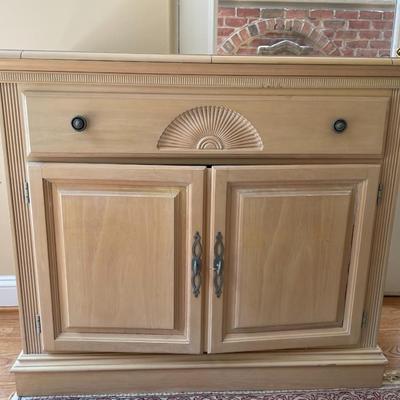Lexington Bar on Casters with Top Extension