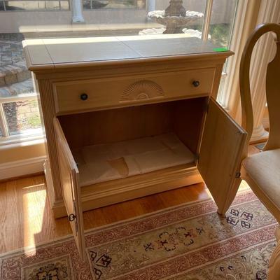 Lexington Bar on Casters with Top Extension