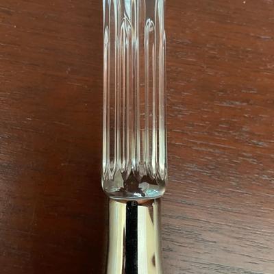 Vintage Waterford Crystal Makeup Brush