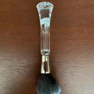 Vintage Waterford Crystal Makeup Brush