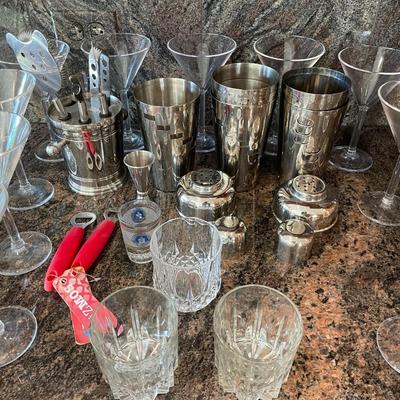 A lot of bar Items
