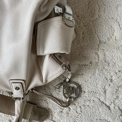 Women's Purse / Michael Kors white leather purse