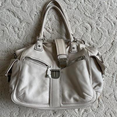 Women's Purse / Michael Kors white leather purse
