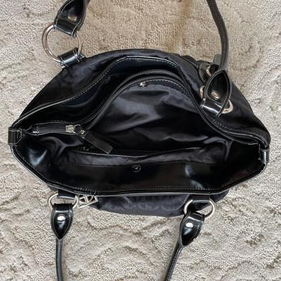 Women's Purse / Giani Bernini Purse Black Handbag Shoulder Bag- Black