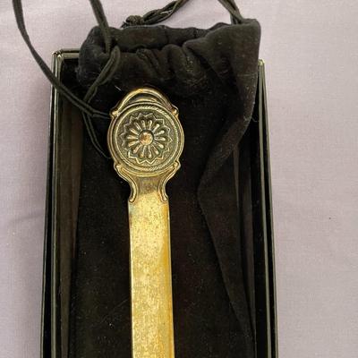 Gold Plated Collectible Letter Openers