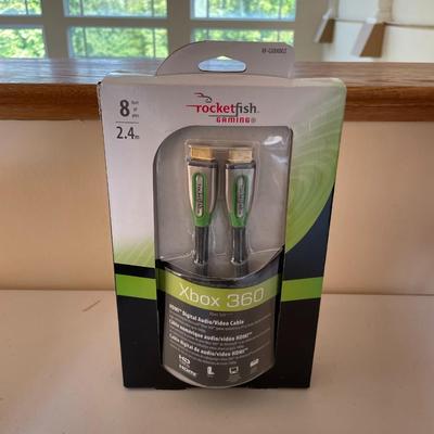 NEW! XBOX 360 Rocketfish Gaming Premium Green HDMI Cable 8 Ft
