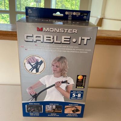Monster Cable It - Cable Management Kit Medium 8FT Long