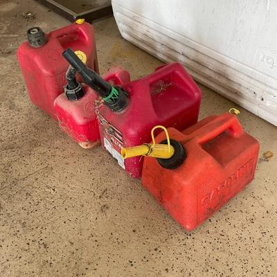 Lot of 4 Gas Cans.