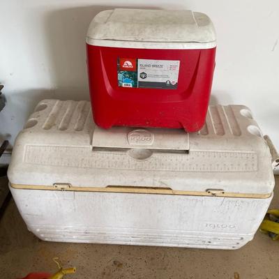 Lot of Coolers.