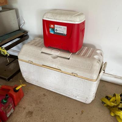 Lot of Coolers.