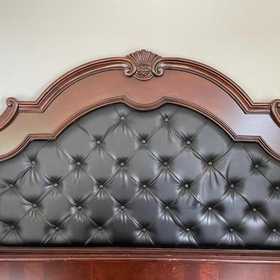 King size bed Headboard, Frame and Dresser