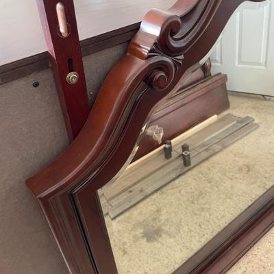 King size bed Headboard, Frame and Dresser