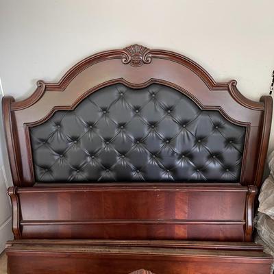 King size bed Headboard, Frame and Dresser