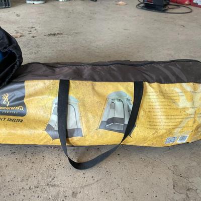 Outdoor Adventure- Sleeping bag and Tent.