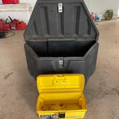 Poly Triangle Trailer Box and Tool Box.