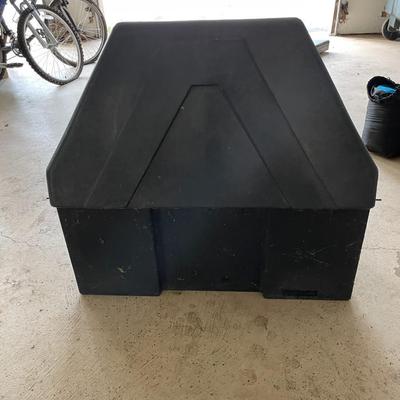 Poly Triangle Trailer Box and Tool Box.