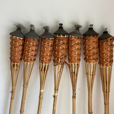 Bamboo Tiki Torches
