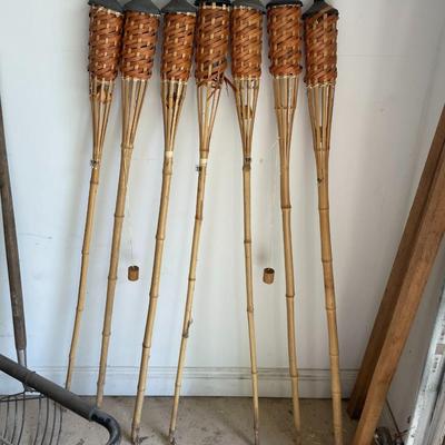 Bamboo Tiki Torches