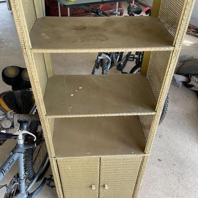 Rattan Book Shelf