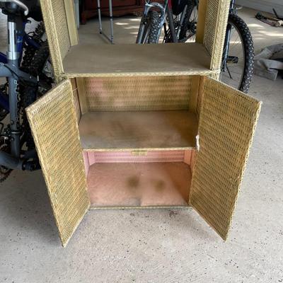 Rattan Book Shelf