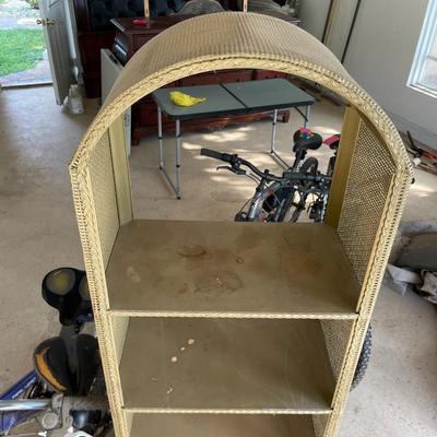 Rattan Book Shelf
