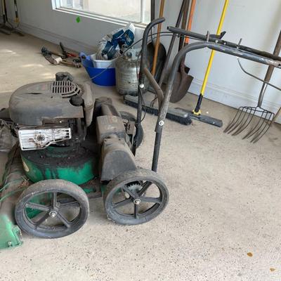 Billy Goat K Series Self Propelled Vacuum, Gas