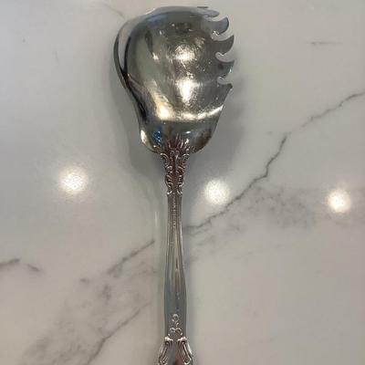 Silver- entree or macaroni server