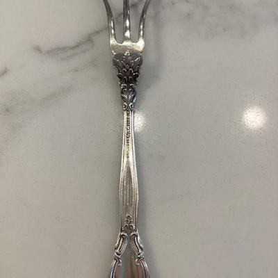 Silver- lemon fork